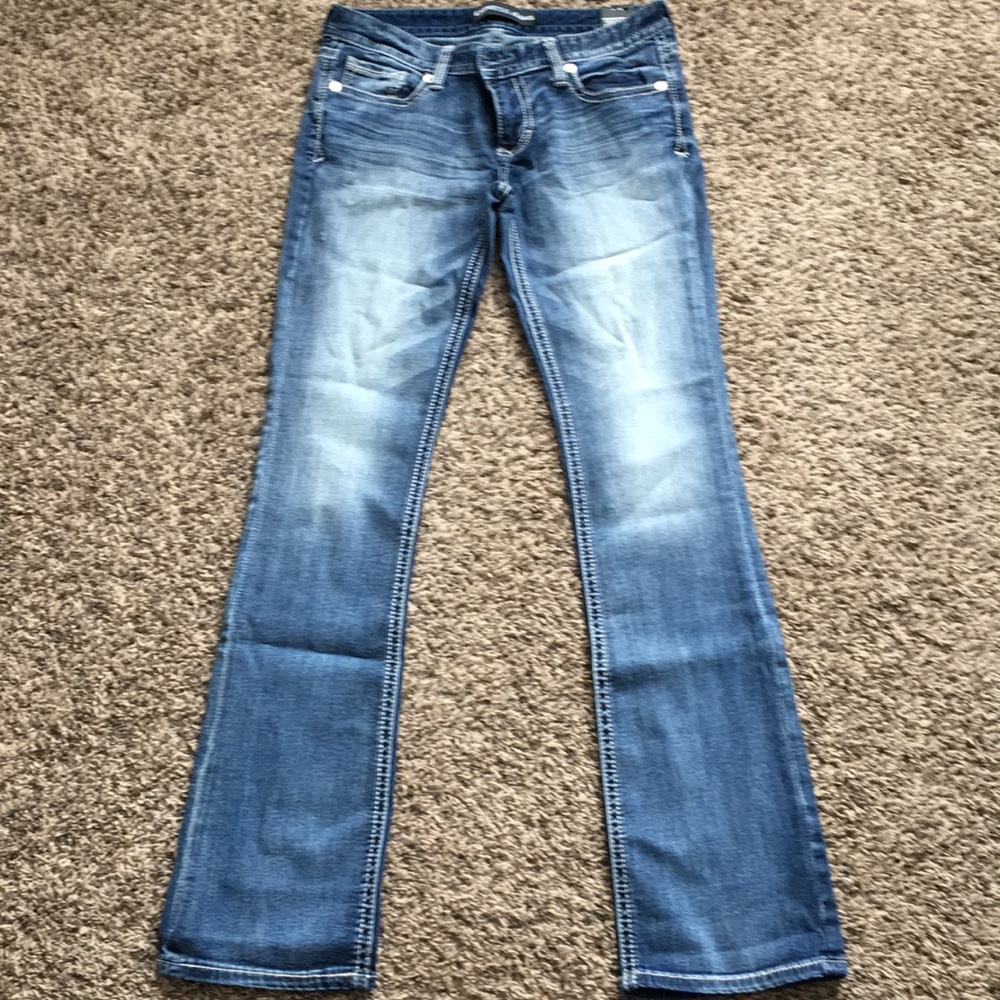 Jeans. Express barely boot Stella lowrise size 6L
